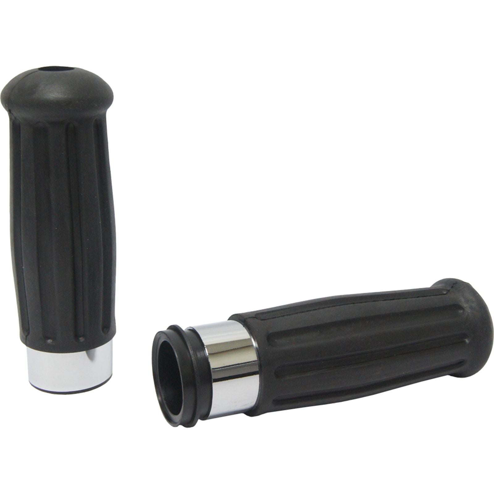 Harddrive Grips Vintage Chrome  Ring Throttle By Wire 72-194_79243