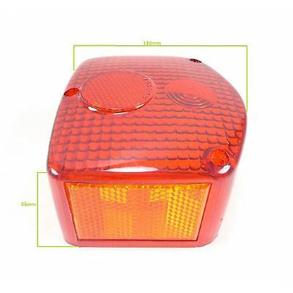 2FastMoto Taillight Lens for Honda CL, SL, XL 100, CT 110  33702-329-671_656234