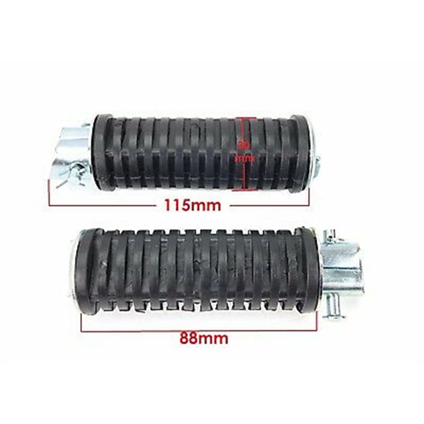 2FastMoto Rear Pillion Bar Left/Right Foot Rest Peg for Honda 61-87 50715-377-000_627906