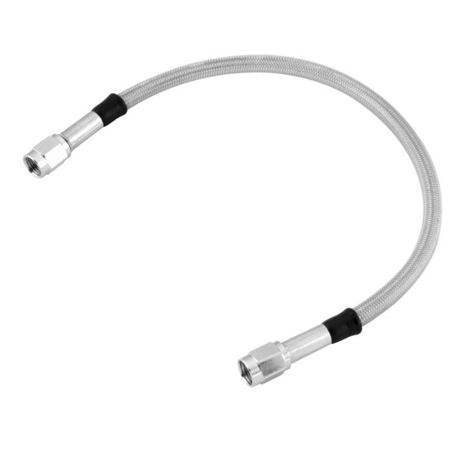 Twin Power Stainless Steel Clear-Coated Universal Brake Hose 17" [MPN: PD1700]_1137021