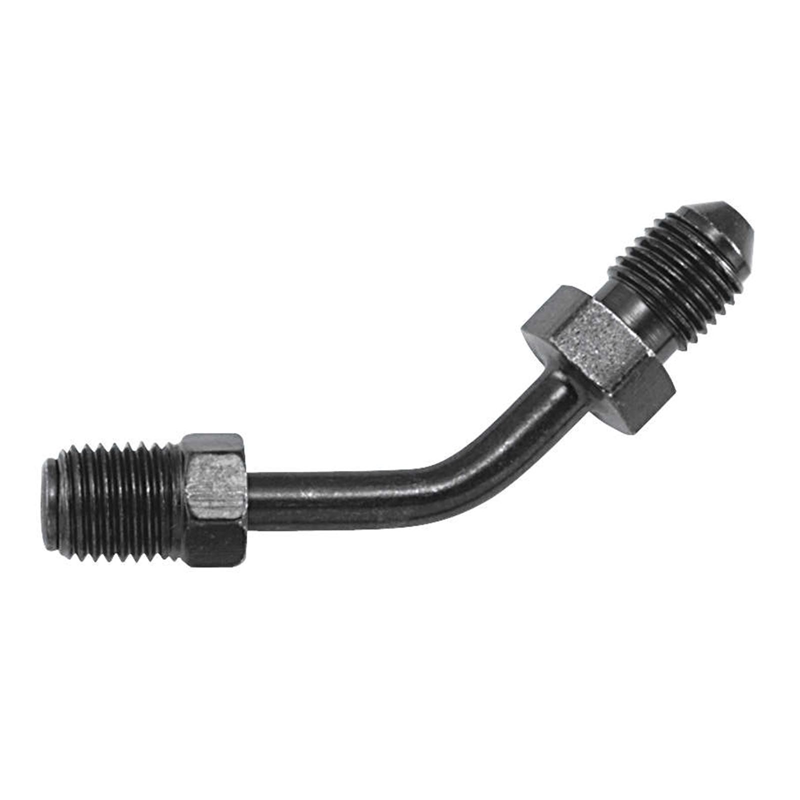 Goodridge Tube Adapter - 45° - Black [MPN: P646-03BK]_79490