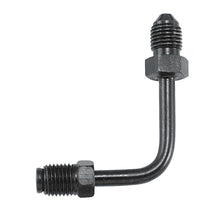 Goodridge Tube Adapter - 90-Degree - Short - Black [MPN: P690-03BK]_79493