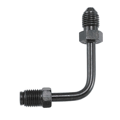 Goodridge Tube Adapter - 90-Degree - Short - Black [MPN: P690-03BK]_79493