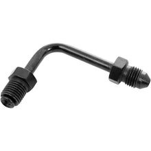 Goodridge Tube Adapter - 90-Degree - Short - Black [MPN: P690-03BK]_391970