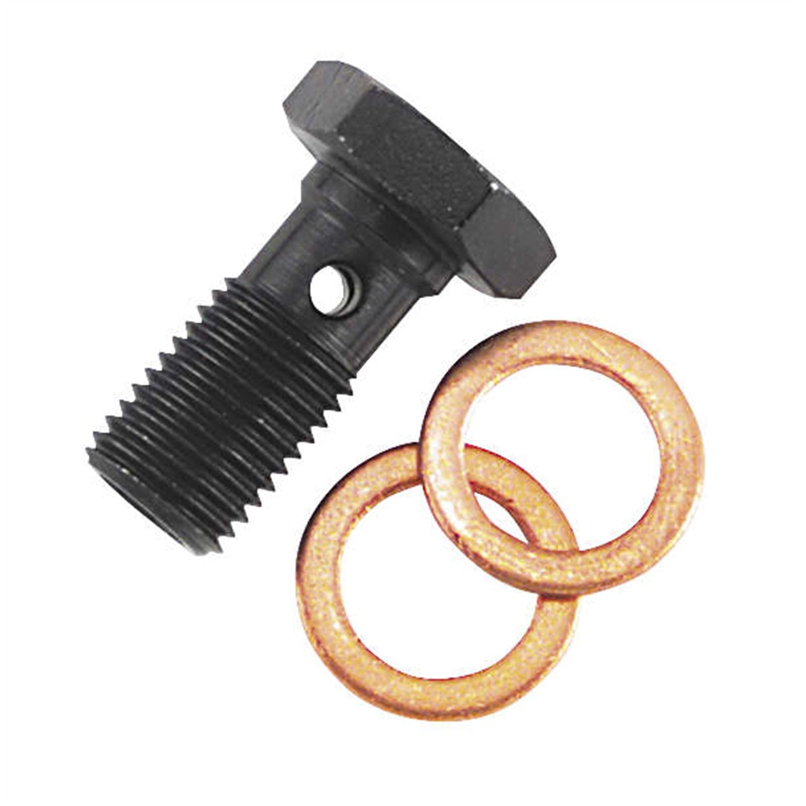 Goodridge Banjo Bolt - 3/8"-24 - Single - Black [MPN: P775-03BK]_79496