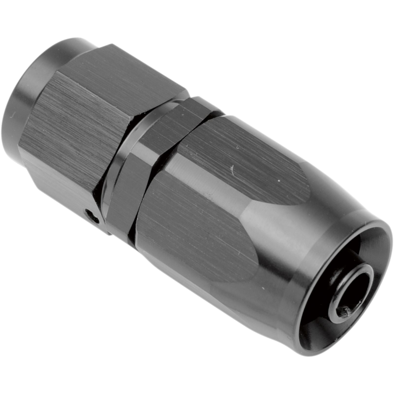 Goodridge -6 Oil Line Fitting - Black - Straight - Hose End [MPN: 1136-0106BK]_391702