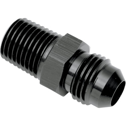Goodridge -6 Oil Line Fitting - Black - Straight -1/8" NPT [MPN: AN816-06-02DBK]_391704