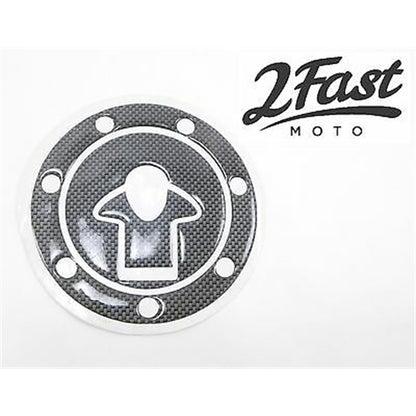 2FastMoto Carbon Fiber Style Gas Tank Pad Protector For Kawasaki ZXR, ZZR, ZX 115-076_647189