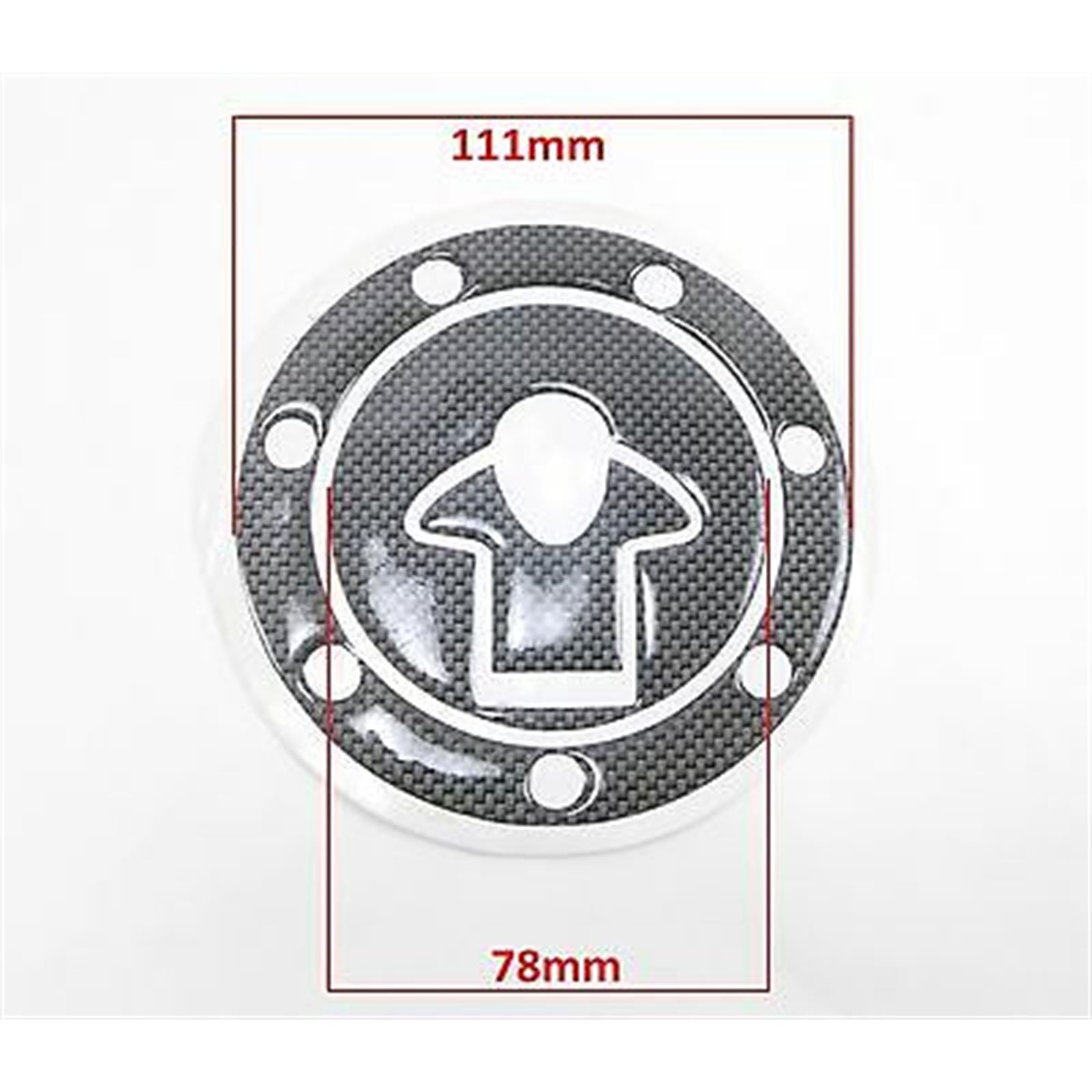 2FastMoto Carbon Fiber Style Gas Tank Pad Protector For Kawasaki ZXR, ZZR, ZX 115-076_647190