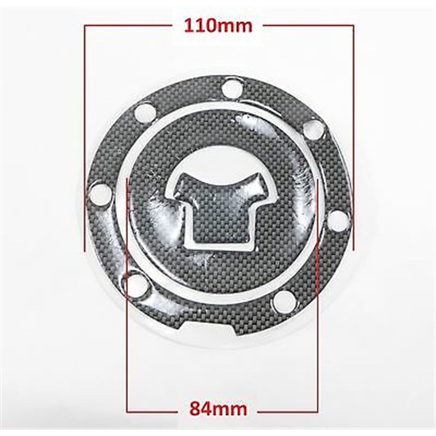 2FastMoto Gas Cap Pad Protector Carbon Fiber Look for Honda CBR, F4, CB 1000RR ST 115-077_628031