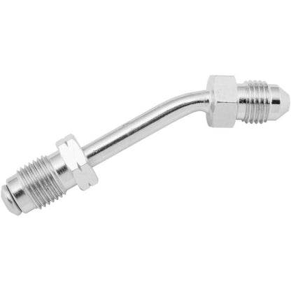 Goodridge Clutch Hose Adapter Chrome 3/8-24 Inverted Flare 10-Degree [MPN: 629-03CH]_79568