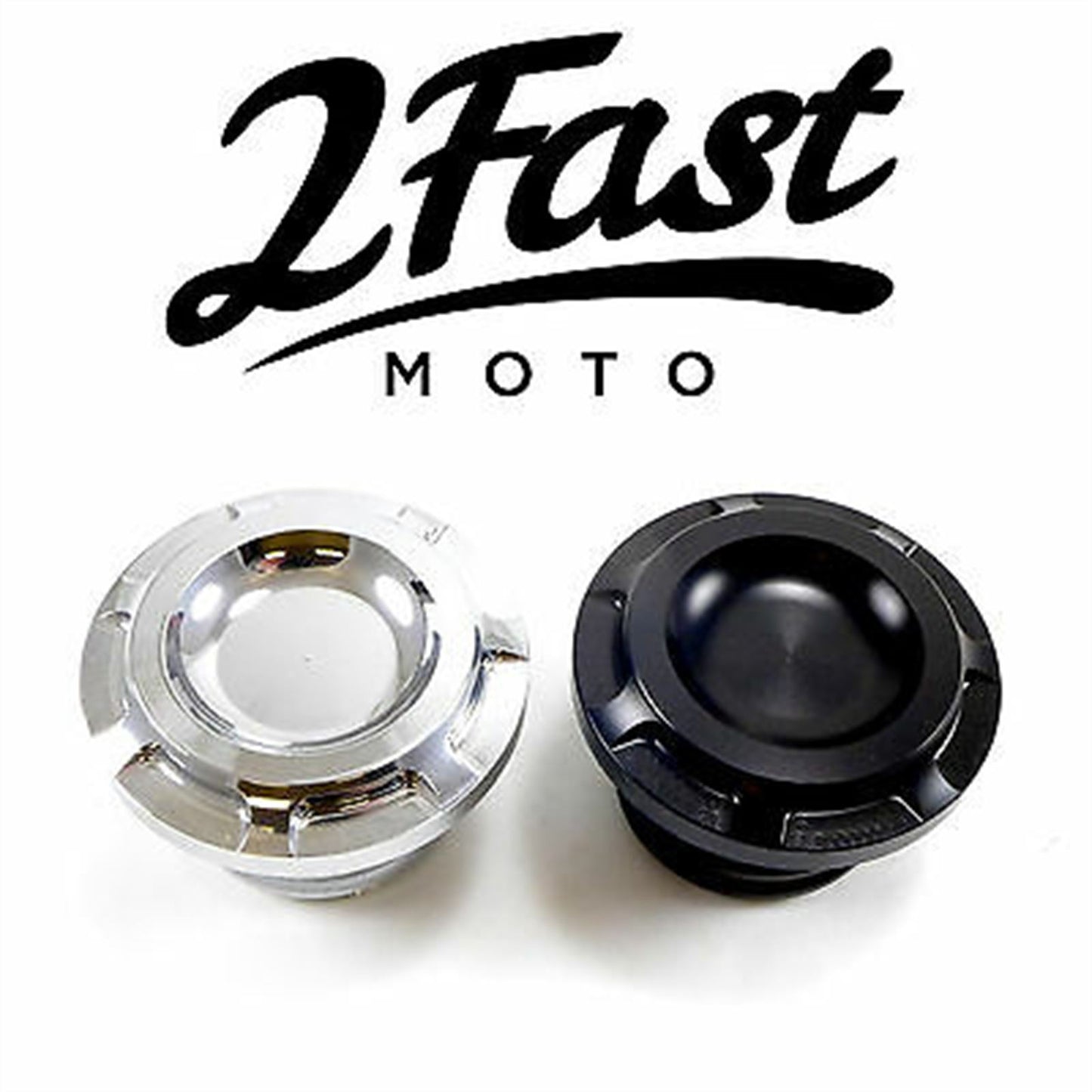 2FastMoto  Screw In Non-Venter Black Gas Cap for Harley Fatboy 020-103_655690