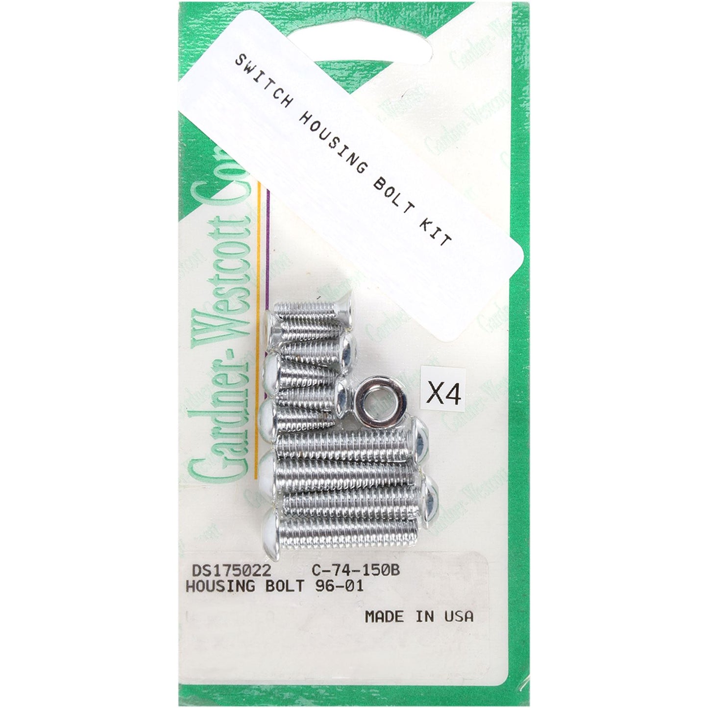 Gardnerwestcott Switch Housing Bolt 96-13 C-74-150B_390110