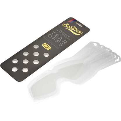 100% Barstow Goggle Tear-Offs - 20/Pack 51014-010-02_317251