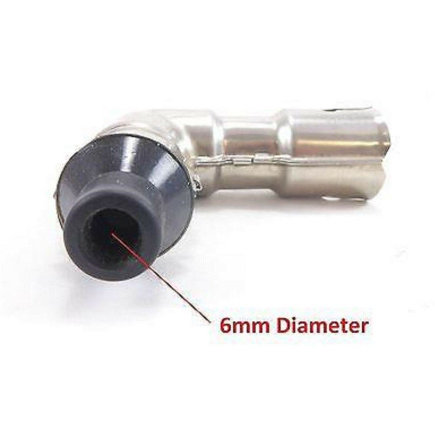 2FastMoto 90 Degree Metal Spark Plug Cap 5k ohms with Rubber Boot 053-025_859742