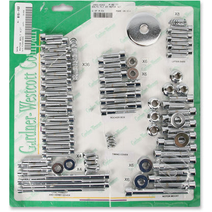 Gardnerwestcott Bolts Motor Set 07-16 FLHT P-96-77_390041
