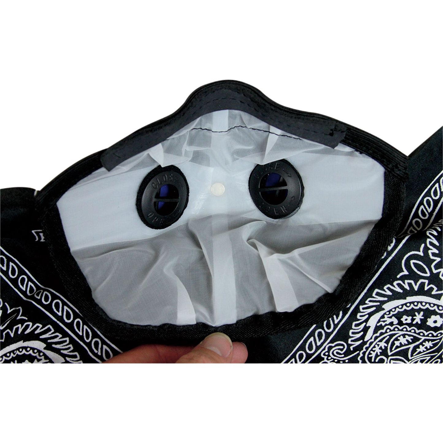 ATV-UTV Tek Dust Mask Bandanna - Black BDMBLK_346829