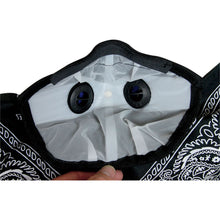 ATV-UTV Tek Dust Mask Bandanna - Black BDMBLK_346829