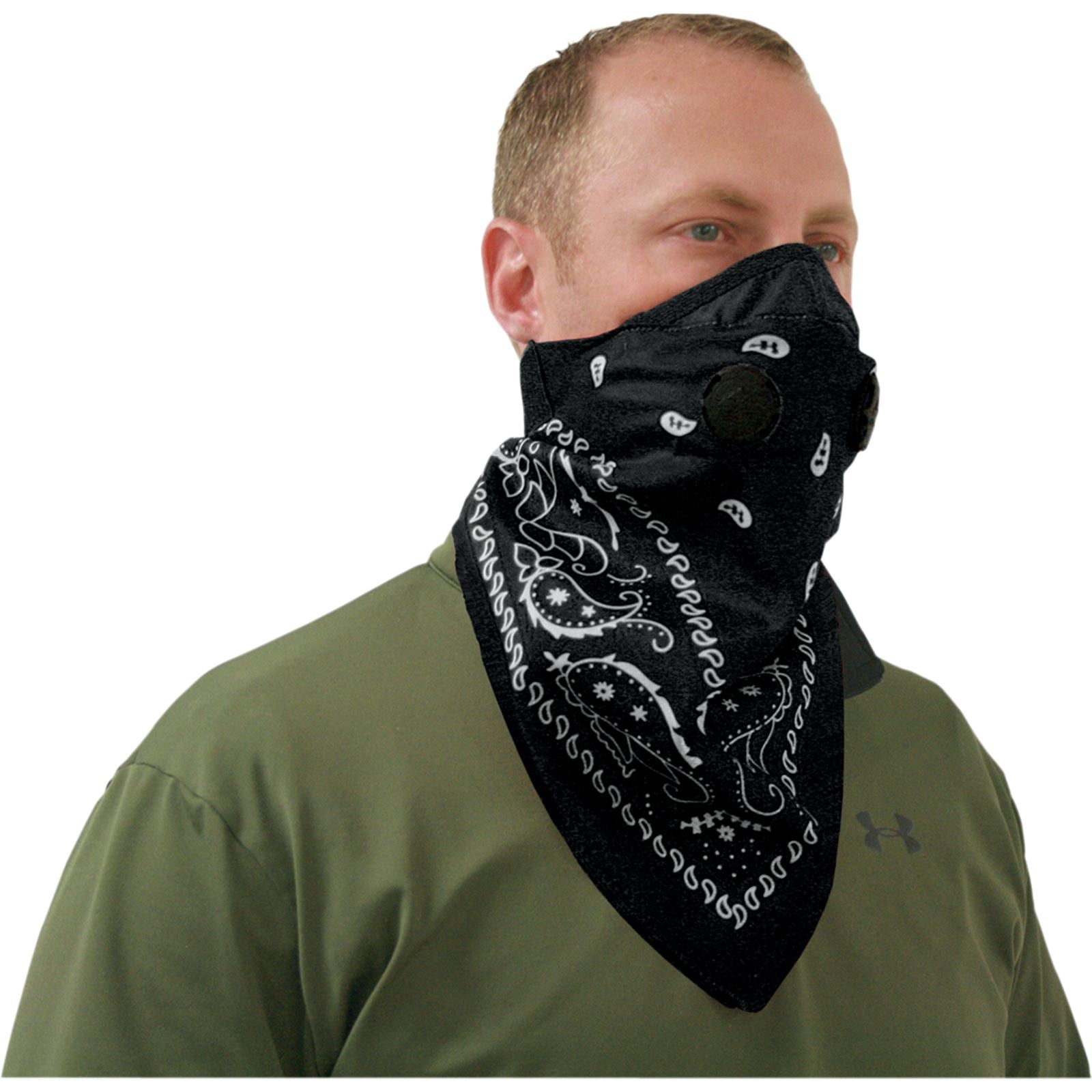 ATV-UTV Tek Dust Mask Bandanna - Black BDMBLK_346830