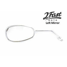 2FastMoto Mirror Replacement Left Hand Side for Yamaha Virago Cruisers - Chrome  20-86832_652599