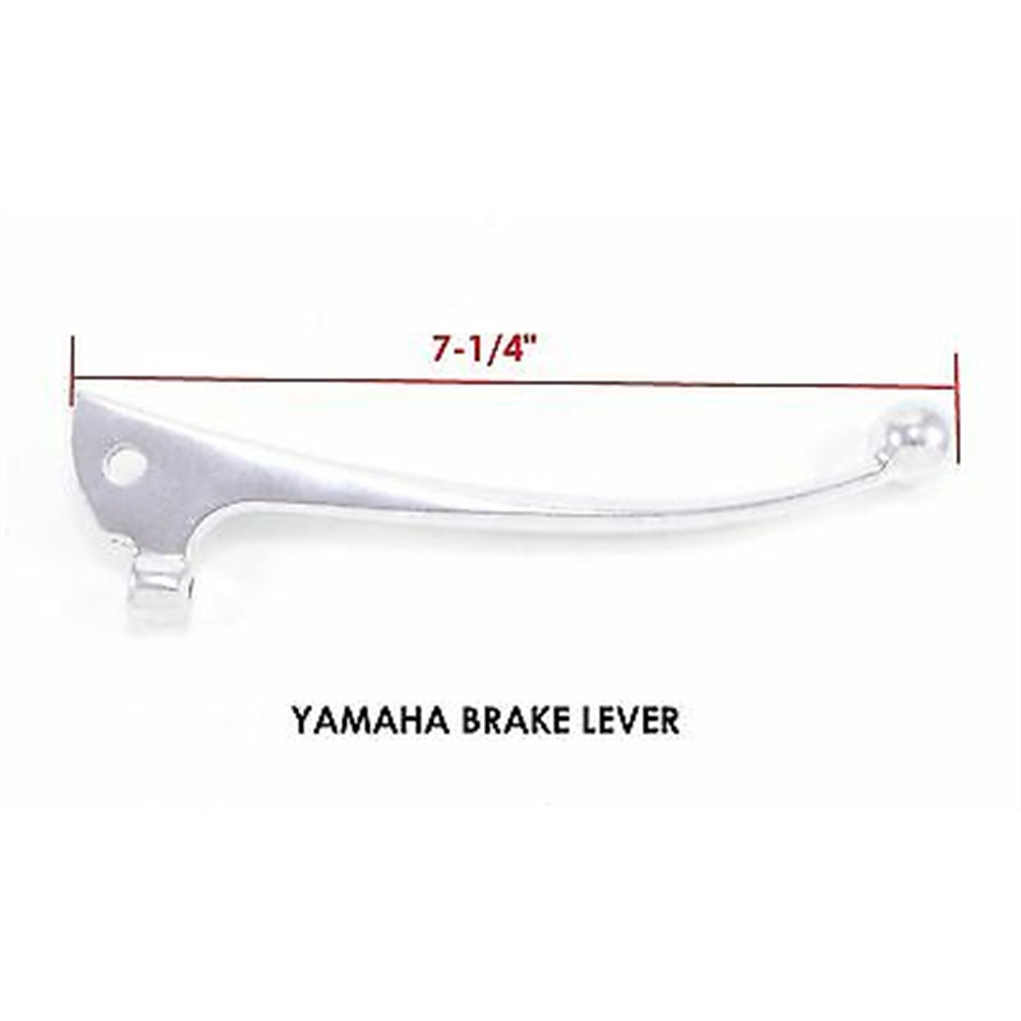 2FastMoto Polished Aluminum Right Hand Brake Lever For Select 73-80 Yamaha Models LBY-010_632167