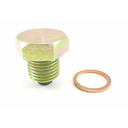 2FastMoto Magnetic Oil Drain Plug Bolt M14x1.5x12 Zinc 14mm 90340-14132-00 / 3vd-13455-00_653467