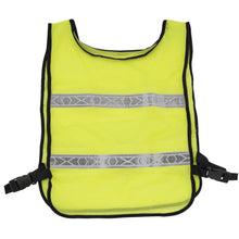 BikeMaster Men's Reflector Safety Vest - Fluorescent Lime - One Size 107550LIME_80405