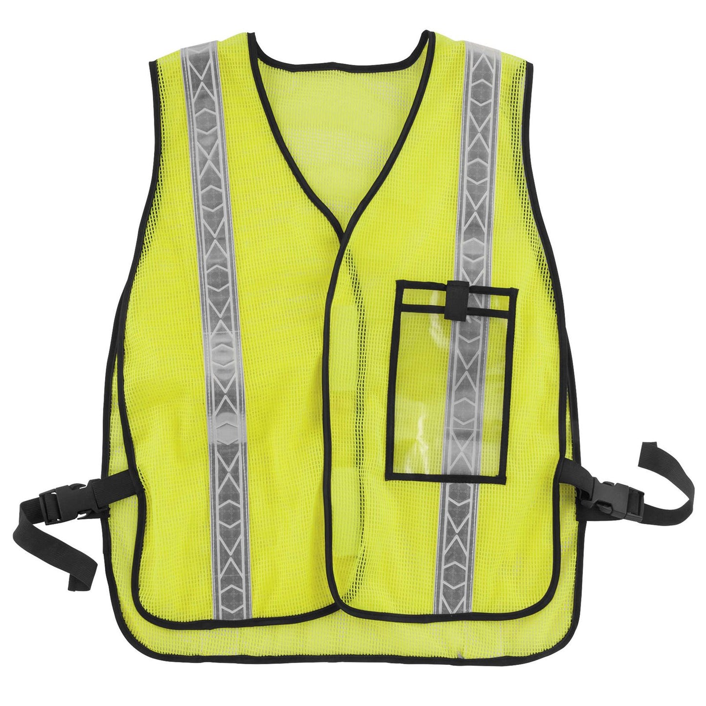 BikeMaster Men's Motorcycle Safety Vest - Fluorescent Lime - One Size 543606_80408