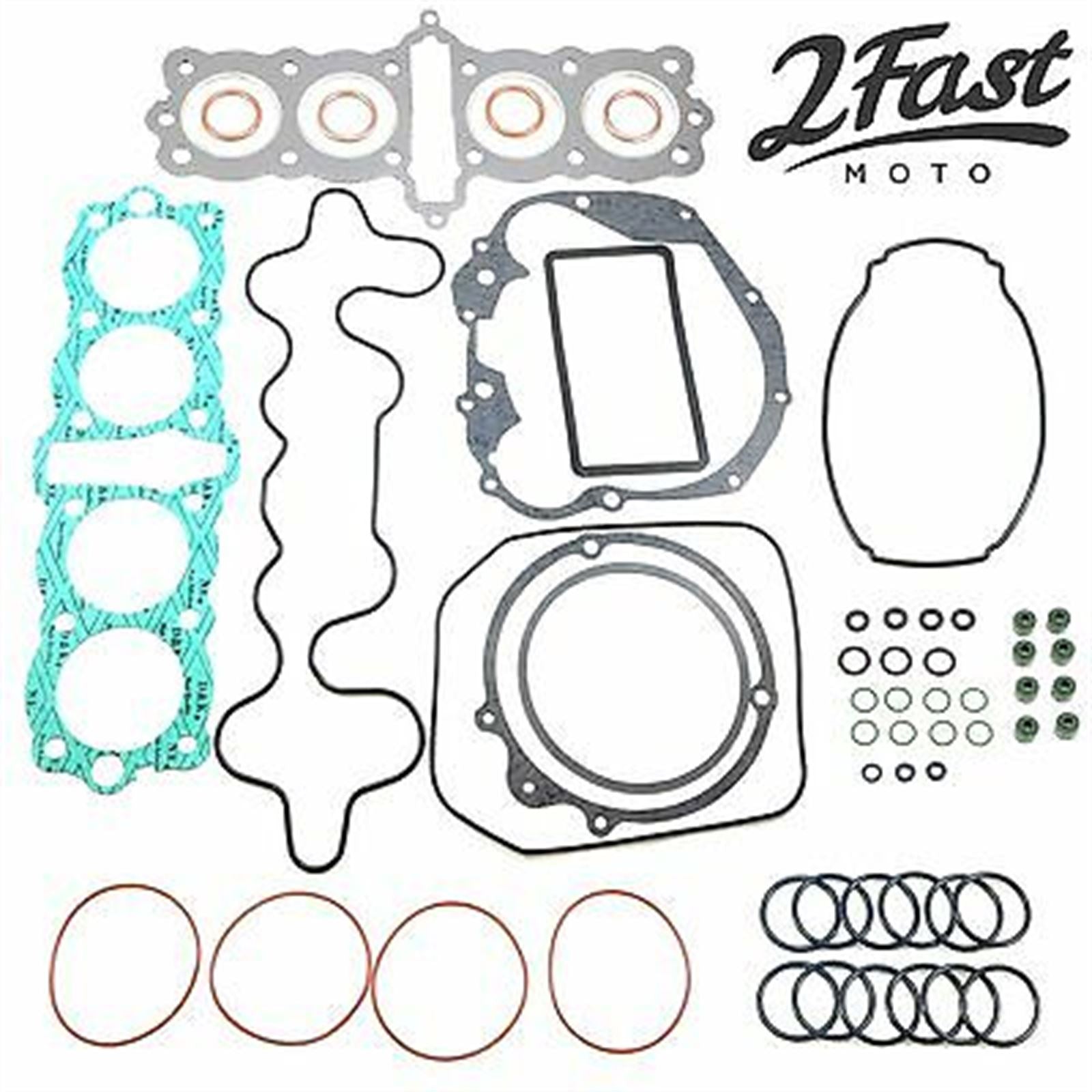 2FastMoto Complete Gasket Set Top Bottom for Honda CB550, CB550F VG-155_635705