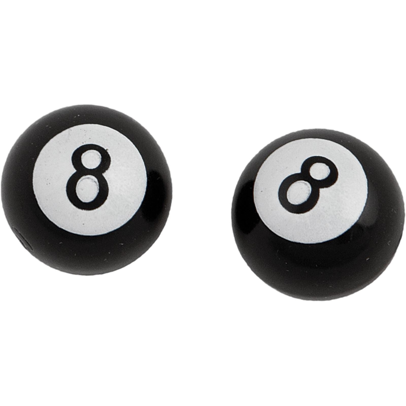 Harddrive Valve Stem Caps 8 Ball W99-6216B(2)_80554