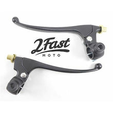 2FastMoto Brake Clutch Lever Set with Perch 7/8" Bar - For Honda - Hodaka 2fm32-69870_635605