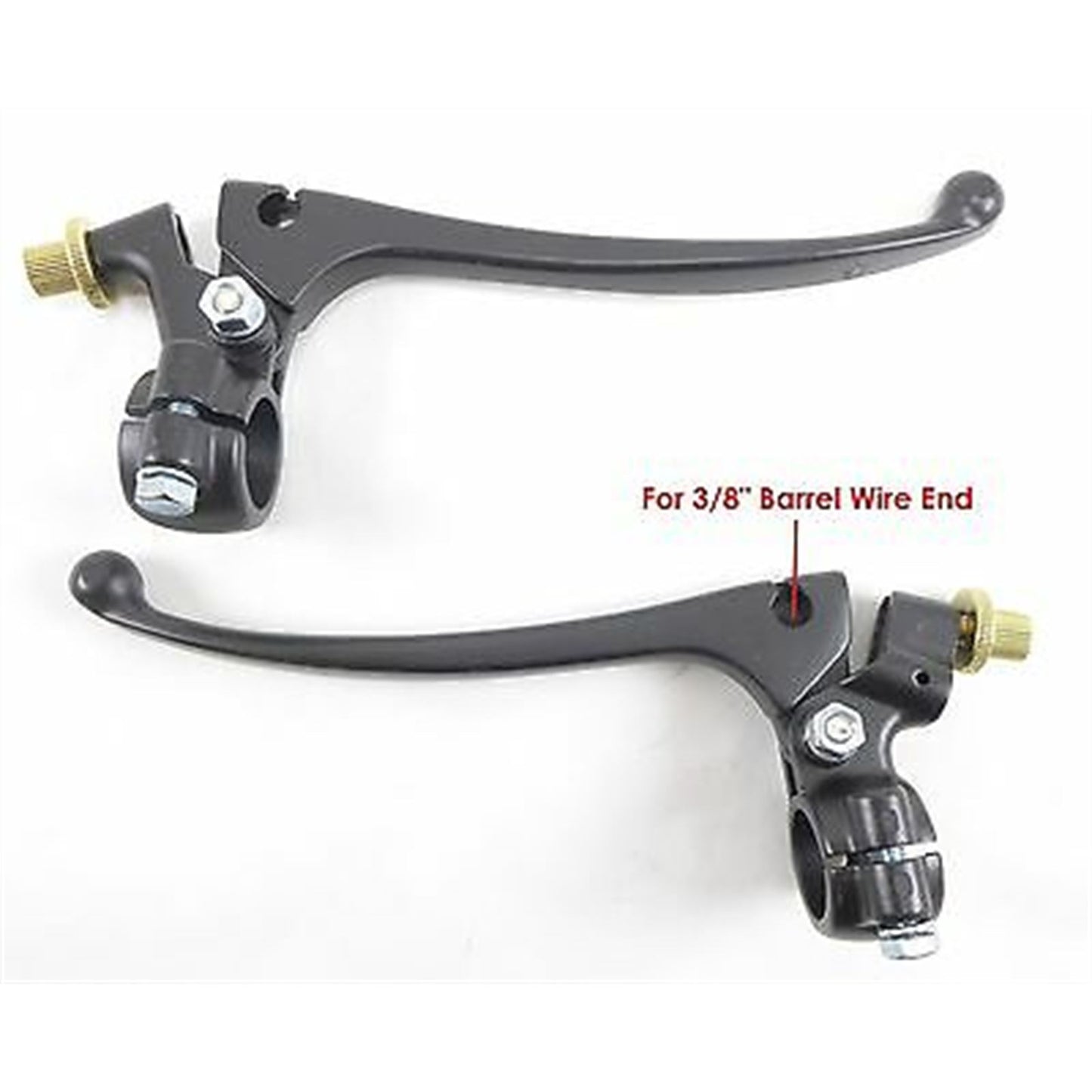 2FastMoto Brake Clutch Lever Set with Perch 7/8" Bar - For Honda - Hodaka 2fm32-69870_652679