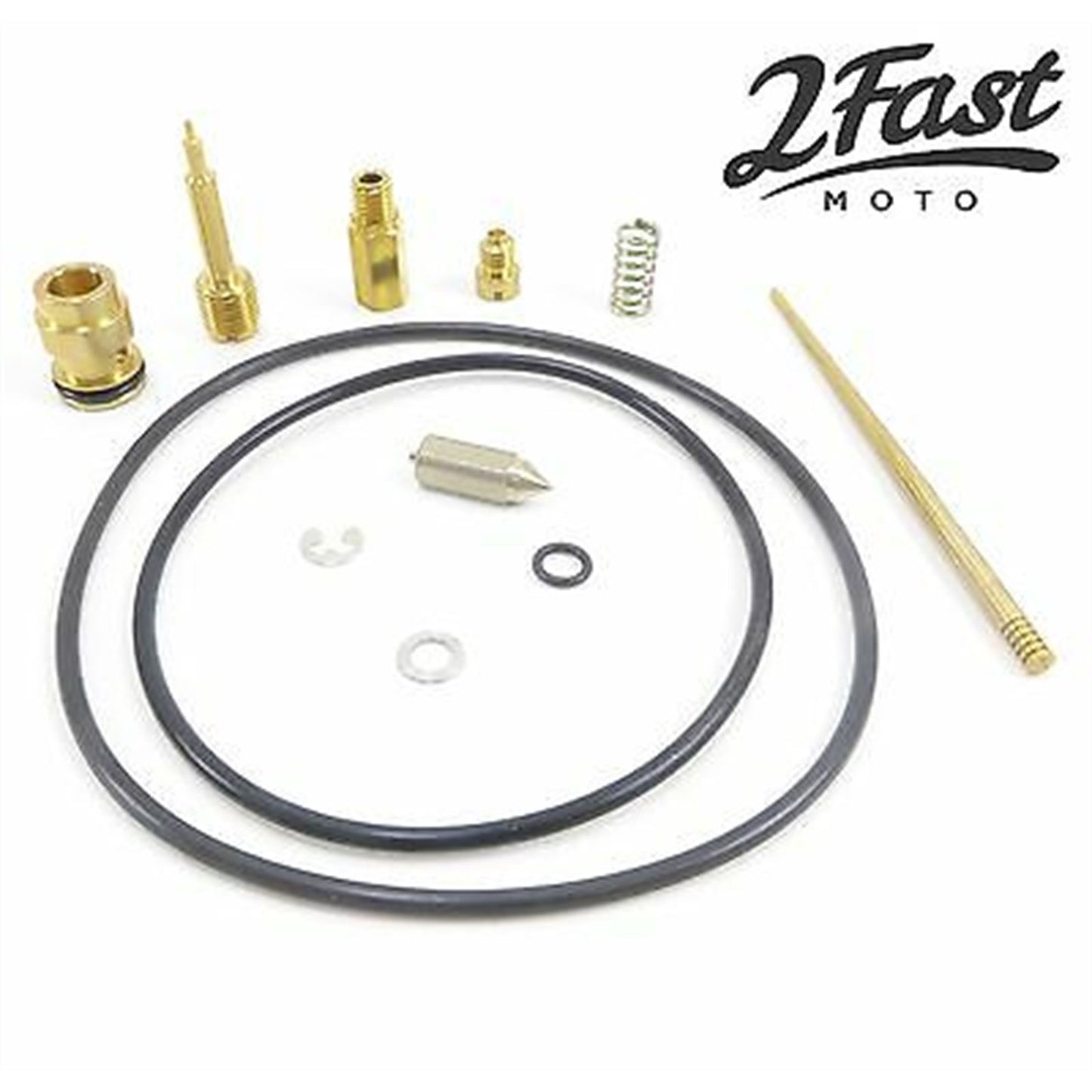 2FastMoto Carburetor Carb Rebuild Repair Kit for Honda XL350, XL350K, K1, K2 2fm-25-90325_628598