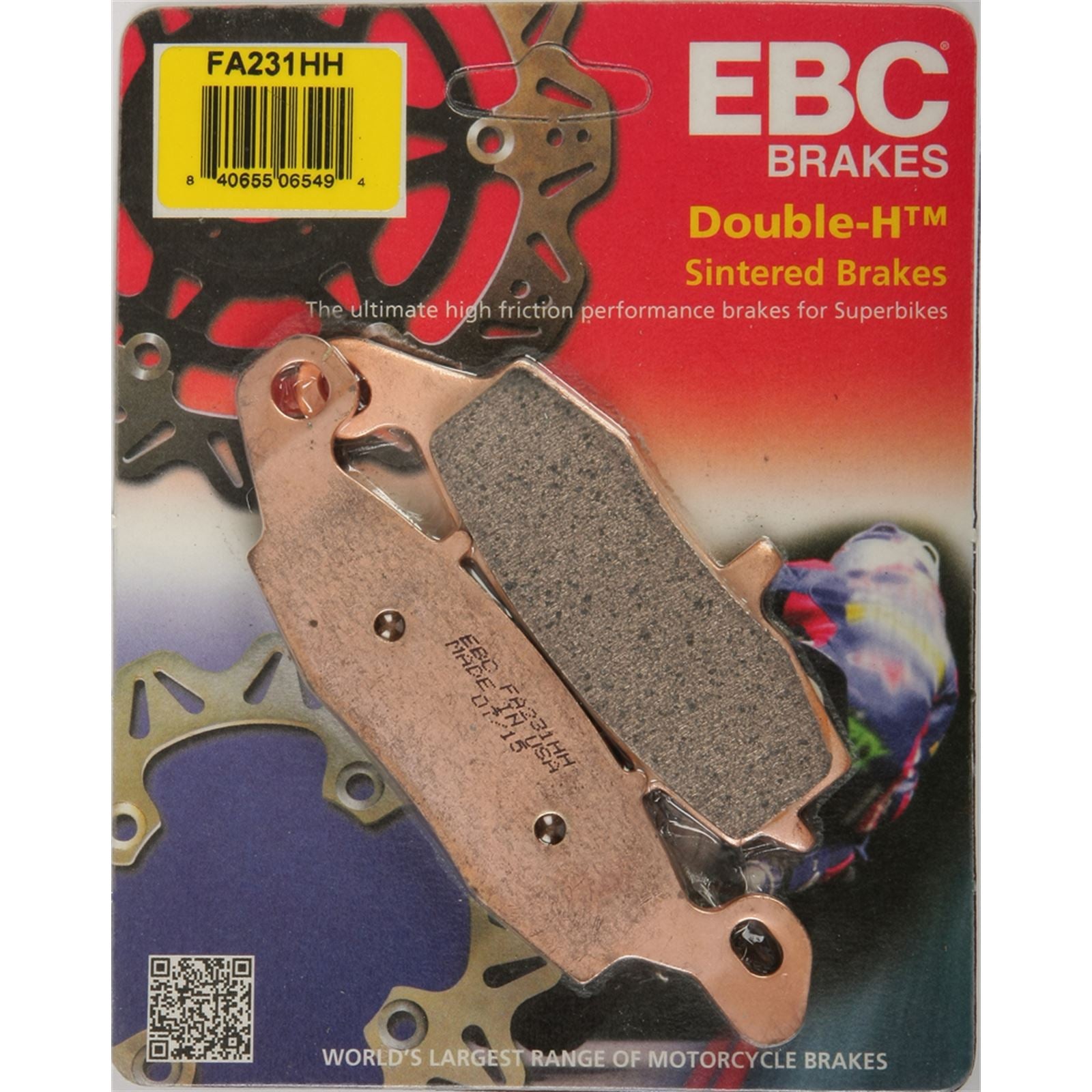 EBC Brakes Brake Pads FA231HH_80863