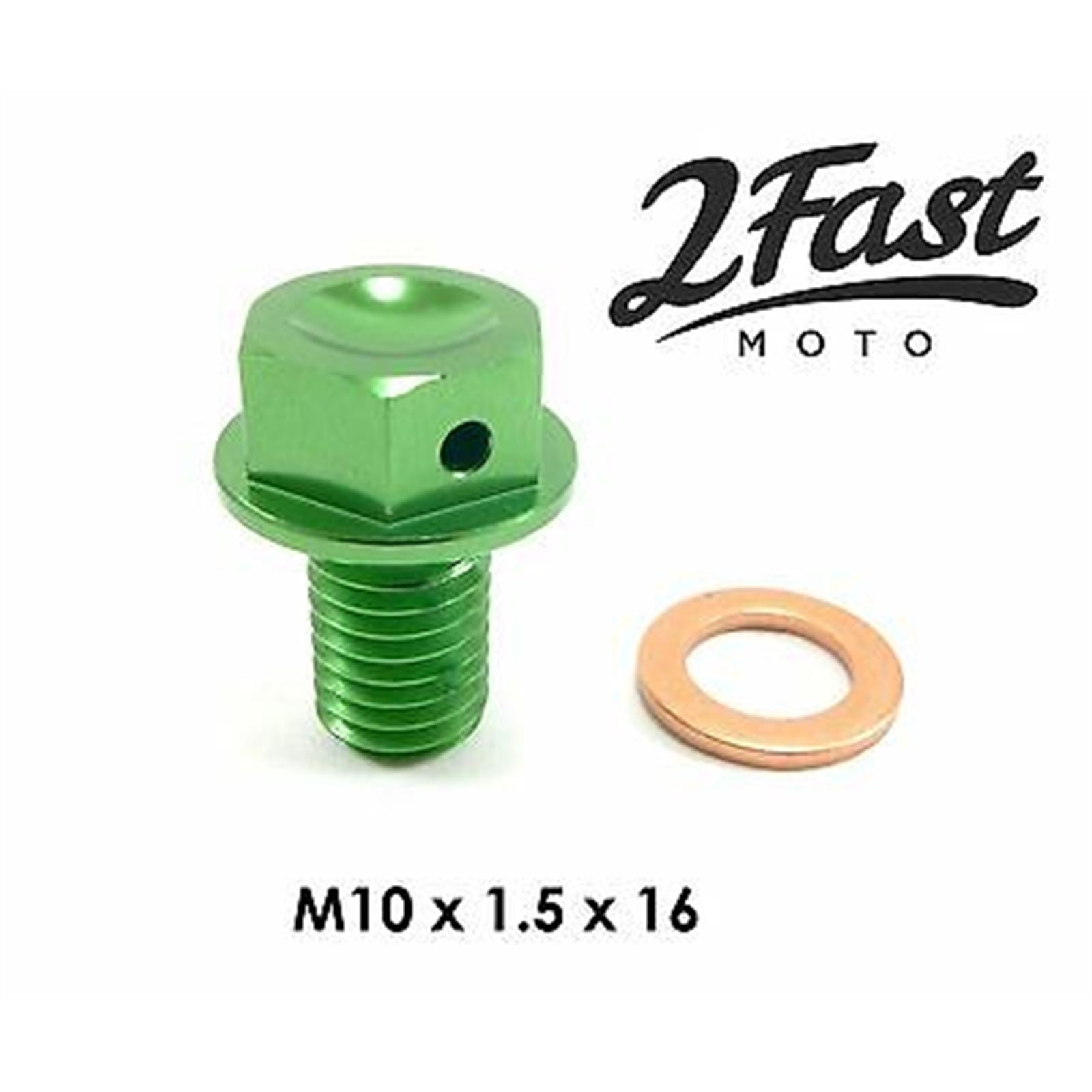 2FastMoto Magnetic Engine Oil Drain Plug Bolt For Kawasaki KX250F 92066-1437_653568