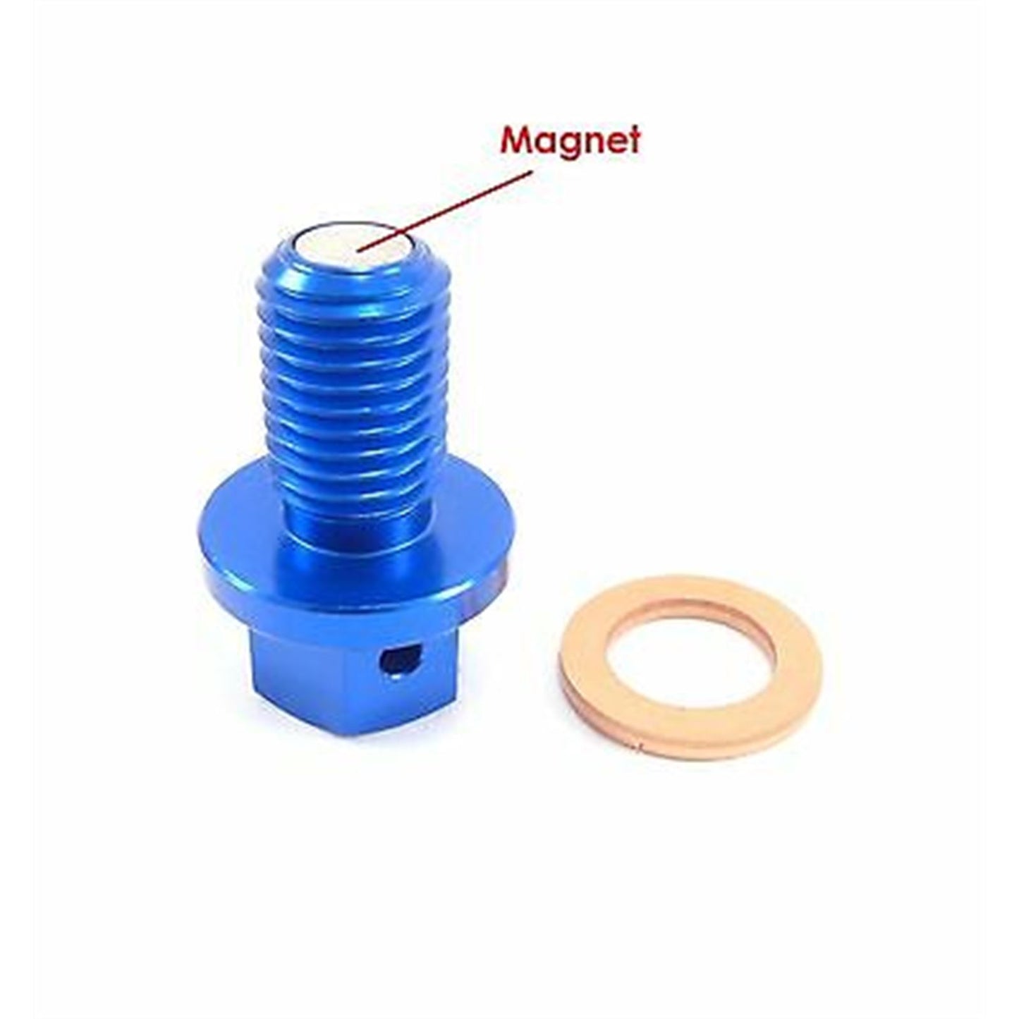 2FastMoto Magnetic Oil Drain Plug 10mmx1.25mmx15.5mm for Yamaha 95022-10016 / 95027-10_628698