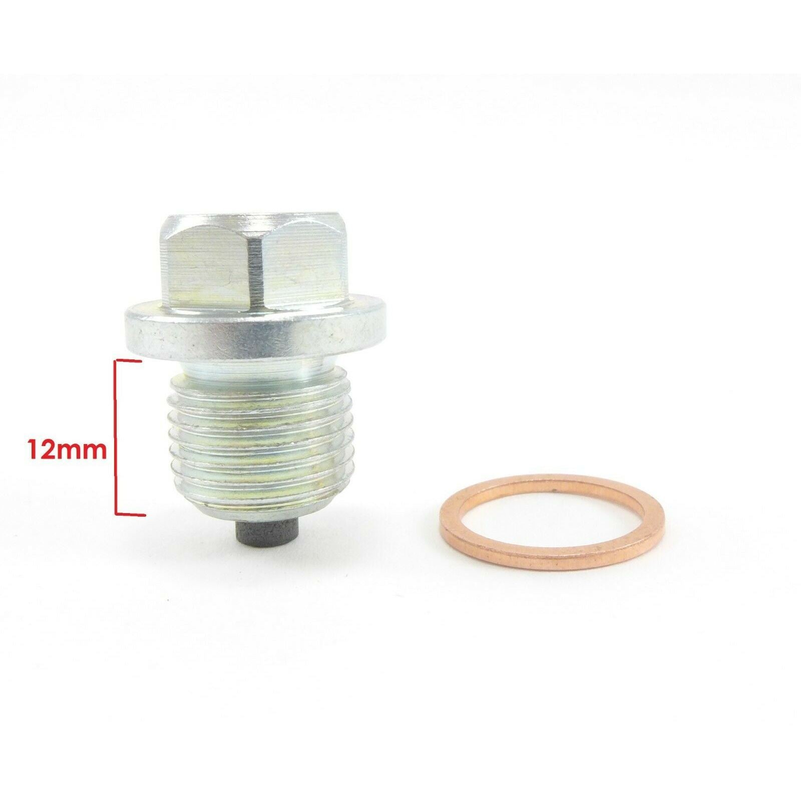 2FastMoto Oil Drain Plug Magnetic 14mm x 1.25mm x 12mm 73-1595c_652739