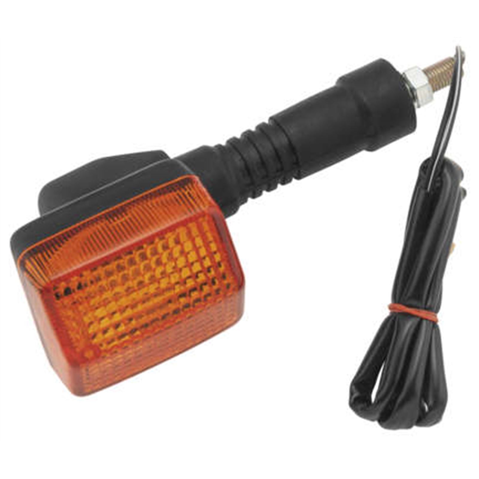 BikeMaster Turn Signals and Lenses- Rear Right Left - Black/Orange [MPN: 25-1036]_986188