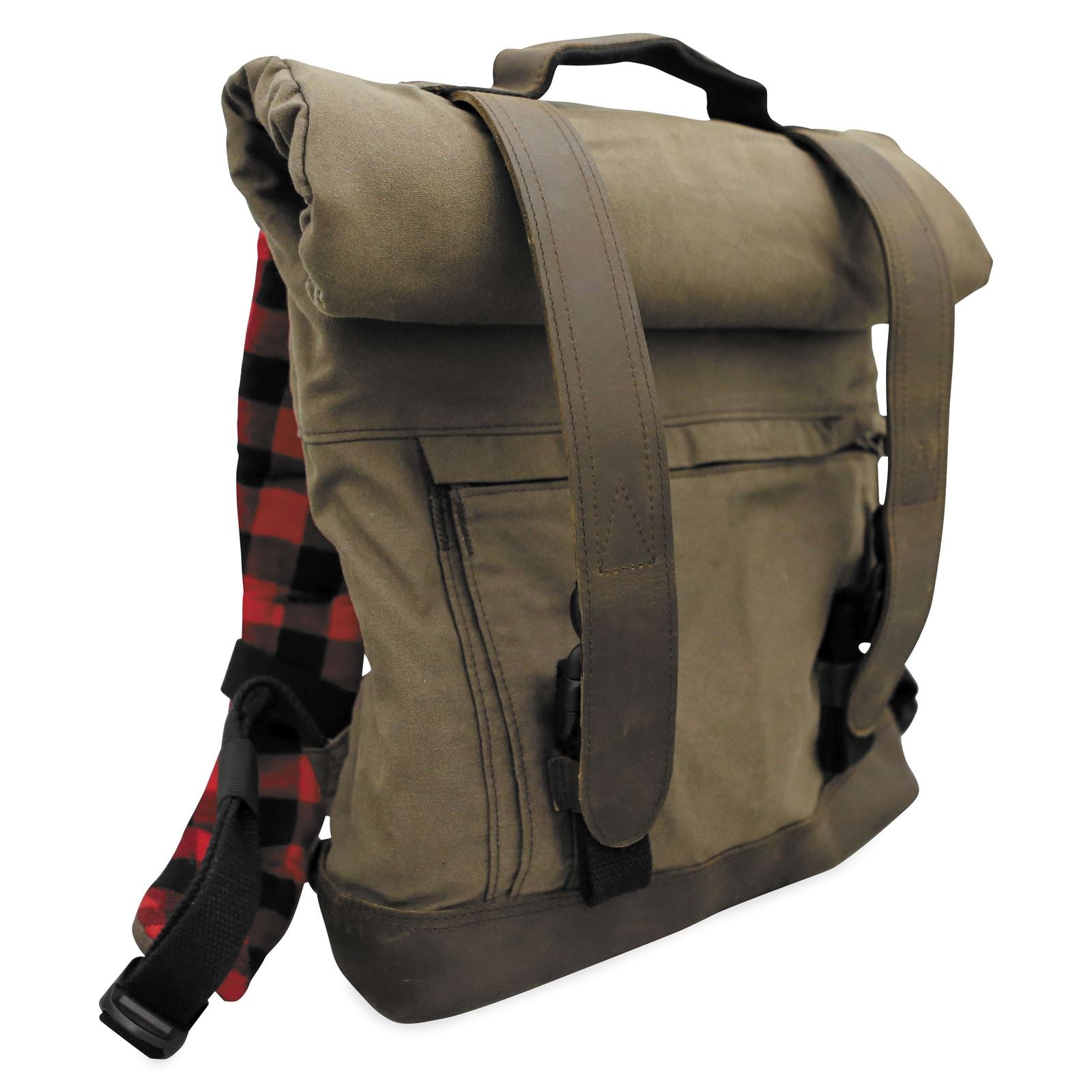Burly Brand Roll Top Backpack [MPN: B15-1020D]_80958
