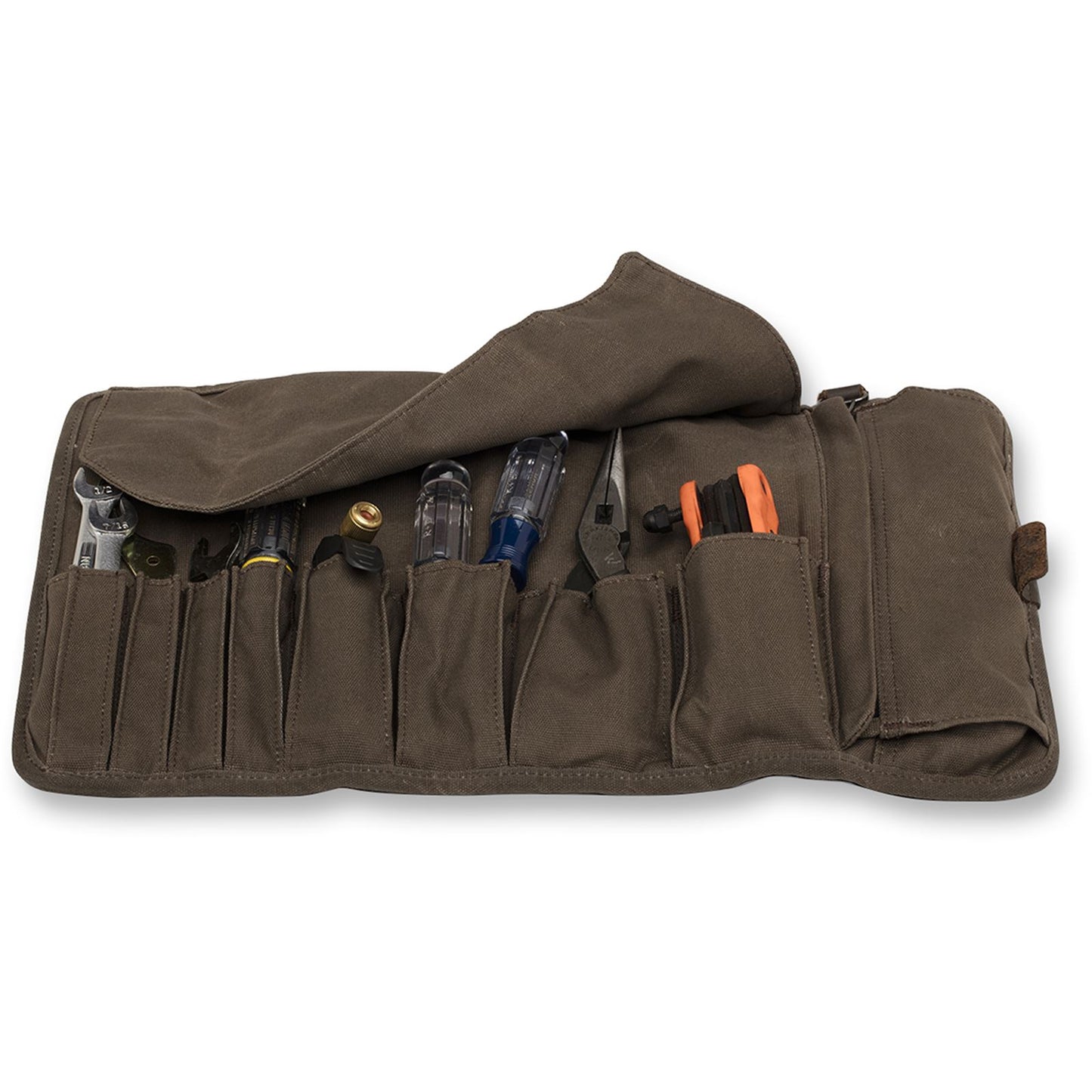 Burly Brand Waxed Cotton Tool Roll B15-1030D_357595