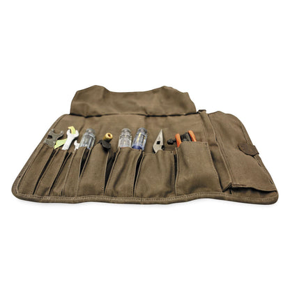 Burly Brand Waxed Cotton Tool Roll B15-1030D_80961