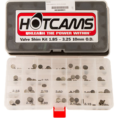 Hot Cams 10mm Valve Shim Kit - 1.85mm to 3.25mm HCSHIM31_80964