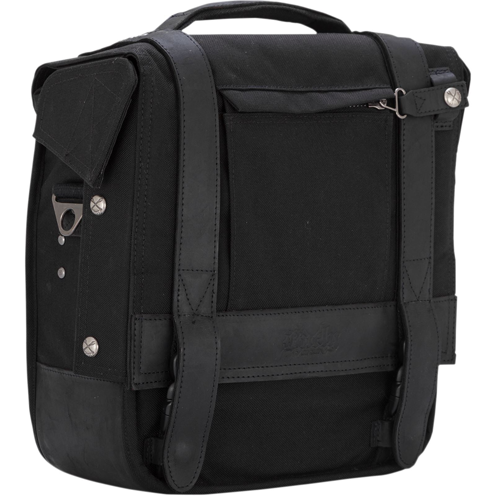 Burly Brand Saddlebag - Black Cordura B15-1000B_357581