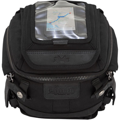 Burly Brand Tank Tail Bag - Black Cordura B15-1010B_357592