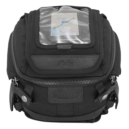 Burly Brand Tank Tail Bag - Black Cordura B15-1010B_80982
