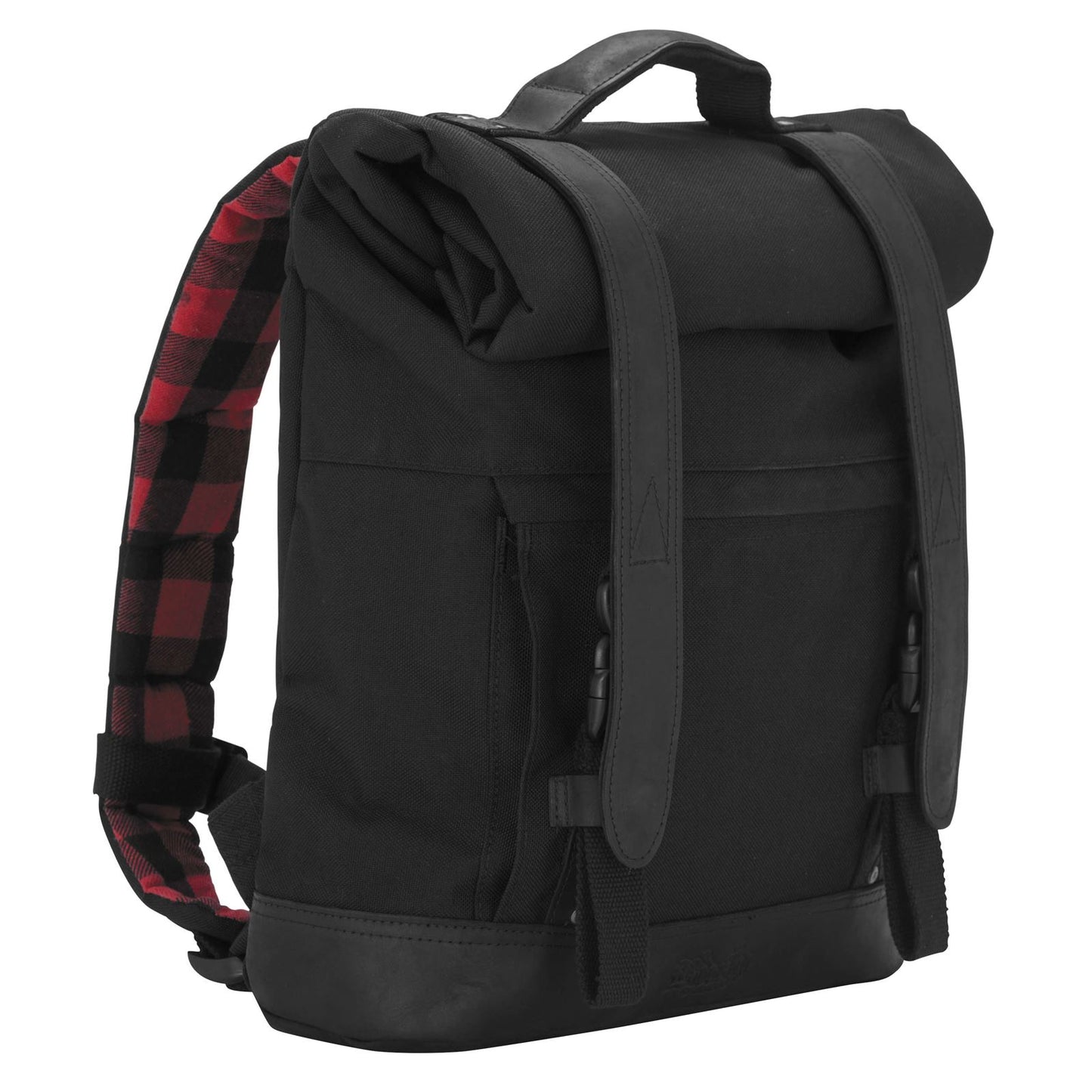 Burly Brand Roll Top Backpack - Cordura Black B15-1020B_80983