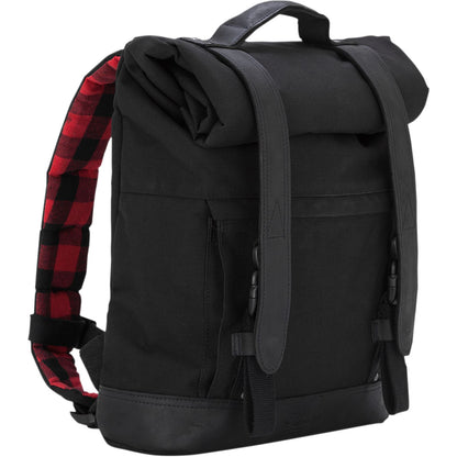 Burly Brand Roll Top Backpack - Cordura Black B15-1020B_357605