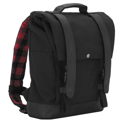 Burly Brand Roll Top Backpack - Cordura Black B15-1020B_80984