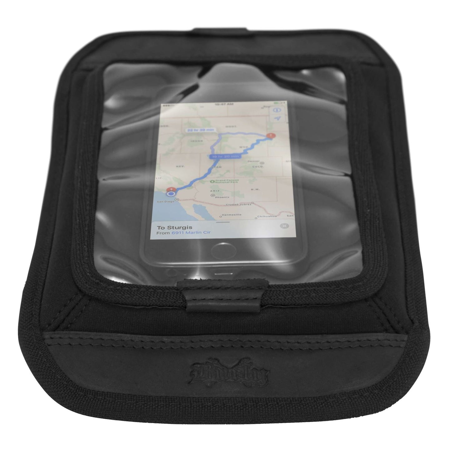 Burly Brand Magnetic Map Pocket - Black B15-1011B_80985
