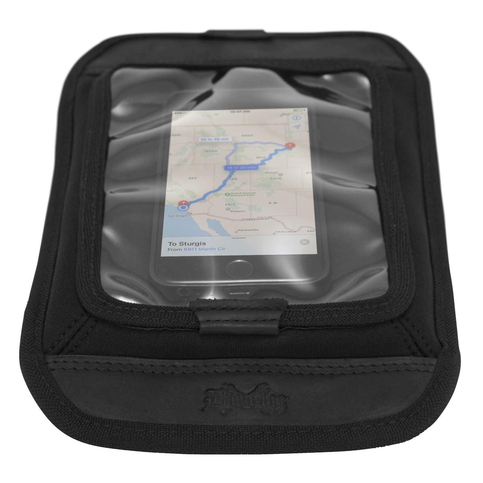 Burly Brand Magnetic Map Pocket - Black B15-1011B_80985